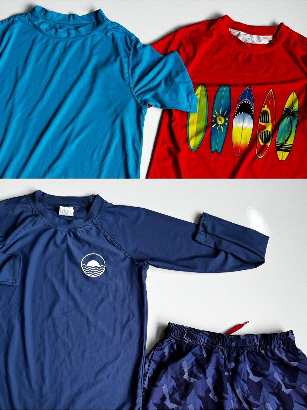 Kids UPF Long-Sleeve Swim Rashguard